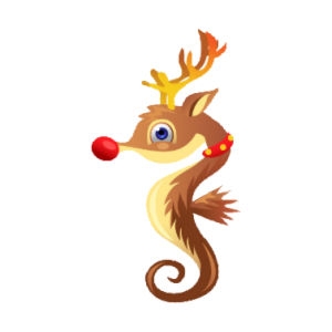 Reindeer Seahorse